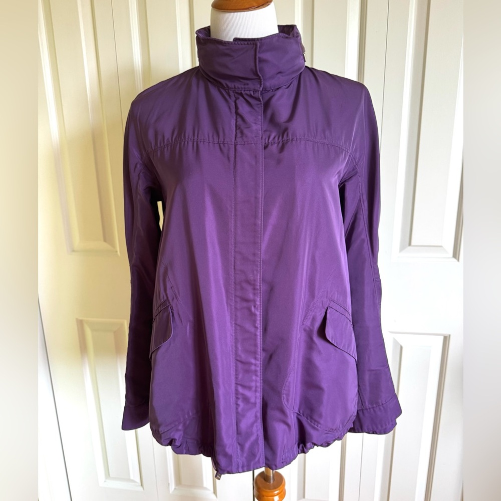 LORO PIANA Women Purple Light Sporty  Jacket 44/8 EUC